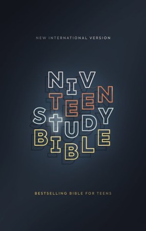 [9780310455844] NIV Teen Study Bible Navy H/C