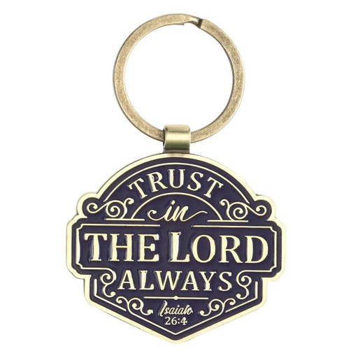 [KMO098] Keyring In Tin Trust In The Lord