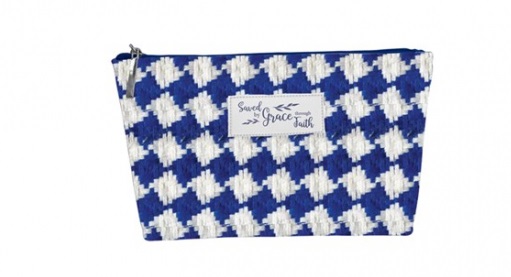 [SEPC5718-KM] Multipurpose Pouch Blue Saved By Grace