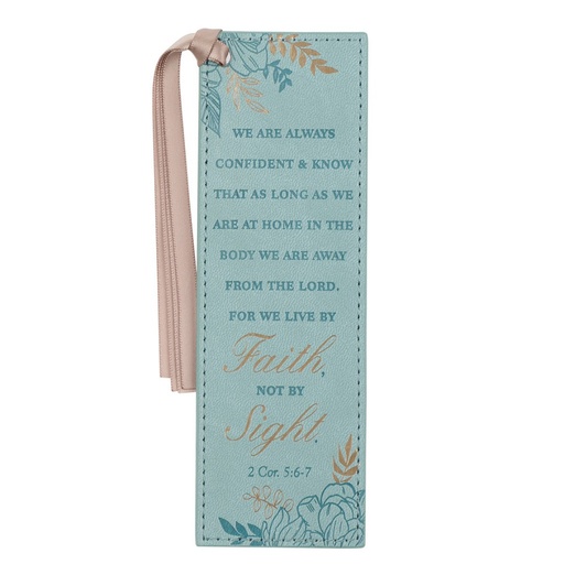 [BMF149] Pagemarker Live By Faith Not By Sight Teal