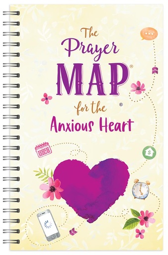 [9781636090979] Prayer Map For the Anxious Heart