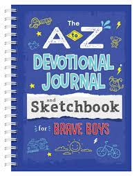 [9781636091174] A to Z Devotional Journal & Sketchbook For Brave Boys