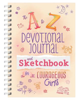 [9781636091167] A to Z Devotional Journal & Sketchbook For Courageous