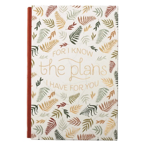 [JL656] Journal The Plans Fall Leaf Quarter Bound