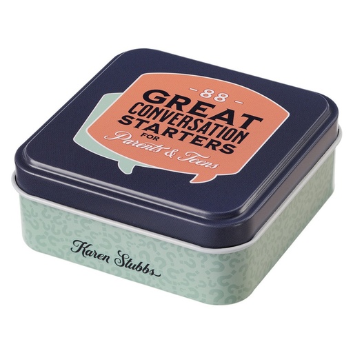 [TIN037] Tin 88 Great Conversation Starters For Parents & Teens