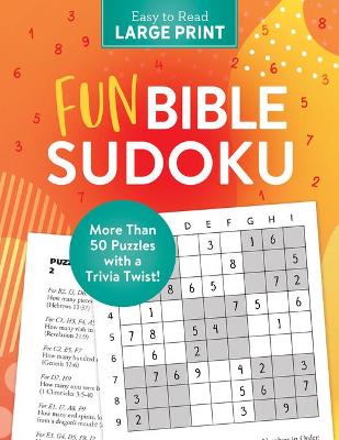 [9781636091648] Fun Bible Sudoku Large Print: More Than 50 Puzzles