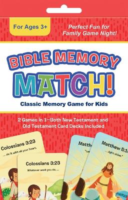 [9781636093697] Bible Memory Match!: Classic Memory Game For Kids
