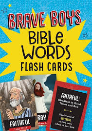 [9781643527970] Brave Boys Bible Words Flash Cards