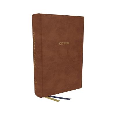 [9780785261469] NKJV Foundation Study Bible Large Print Brown I/L