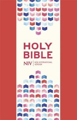 [9781473620841] NIV Bible Thinline Red (Coral Pink) Soft-tone Zip (OP)