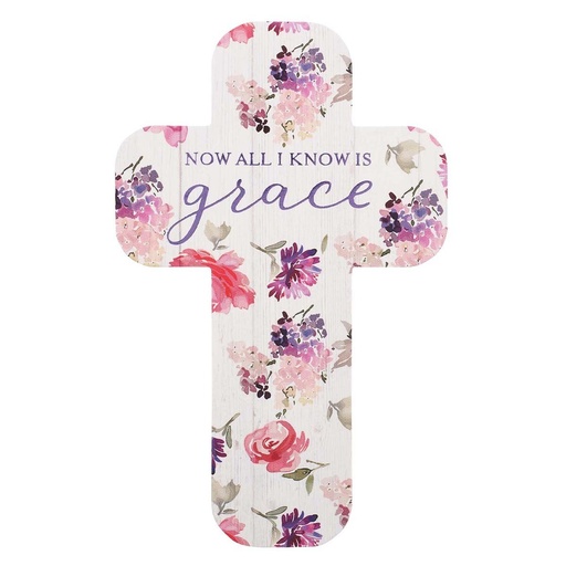 [BMC137] BMK All I Know Is Grace Flowers Cross 12Pk