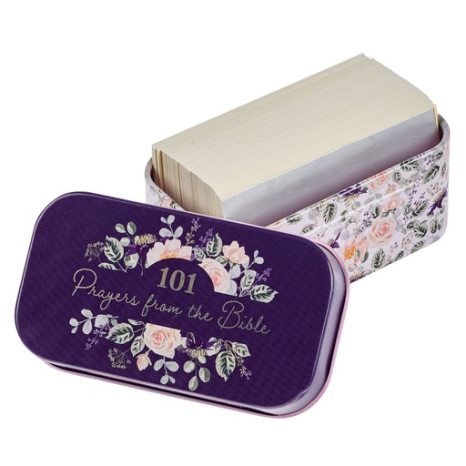 [TIN031] Devotional Cards In Tin 101 Prayers From The Bible