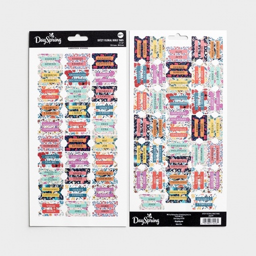 [J2679] Bible Tabs Ditzy Floral