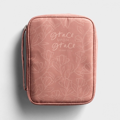[J6692] Bible Case Studio 71 Grace Upon Grace Peach Canvas