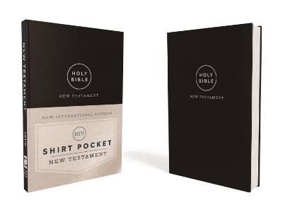 [9780310458739] NIV Shirt Pocket New Testament Black I/L