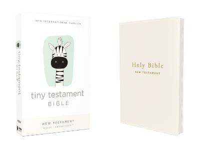 [9780310458746] NIV Tiny New Testament Bible White I/L
