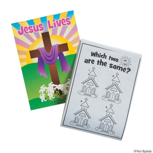 [37/1208PACK] He Lives Activity Pads Pack of 12