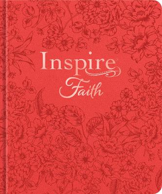 [9781496466068] NLT Inspire Faith Bible Filament Blooms Coral I/L