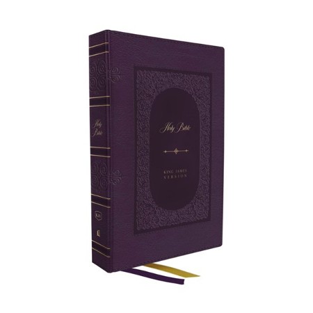 [9781400332342] KJV Bible Giant Print Thinline Bible Vintage Purp Ind