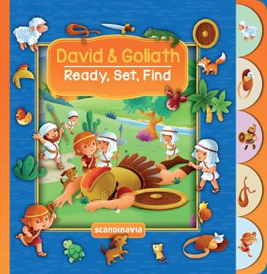 [9788771321296] David and Goliath: Ready, Set, Find Board Book