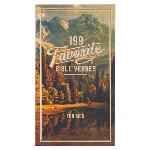 [FBV022] 199 Favourite Bible Verses For Men Scenery