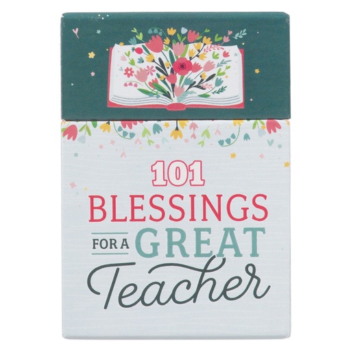 [BX133] 101 Blessings For A Great Teacher Box of Blessings