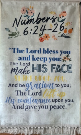 [HEWT5113-OM] Tapestry Numbers 6:24 The Lord Bless You