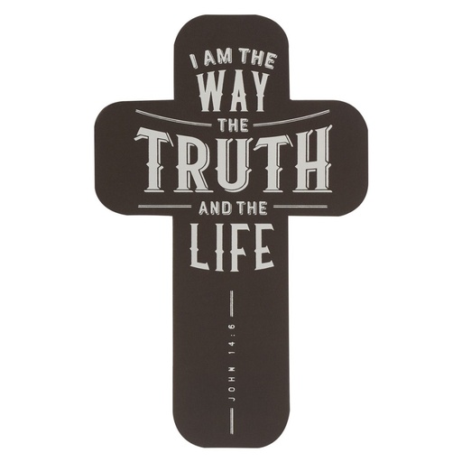 [BMC163SINGLE] BMK Cross I Am The Way Dark Chocolate Single