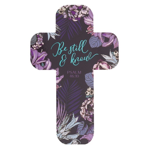 [BMC172SINGLE] BMK Cross Be Still and Know Tropical Purple Single
