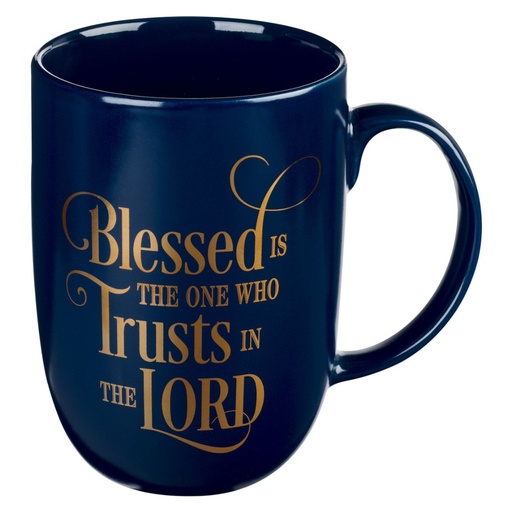 [MUG904] Mug Blessed Is The One Blue