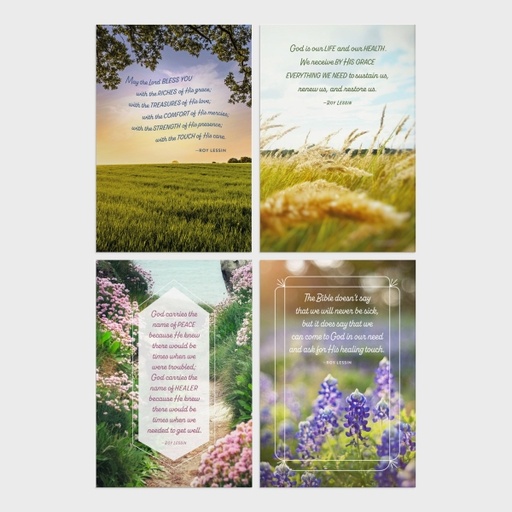 [U1206] GC: Boxed Get Well Roy Lessin Landscapes
