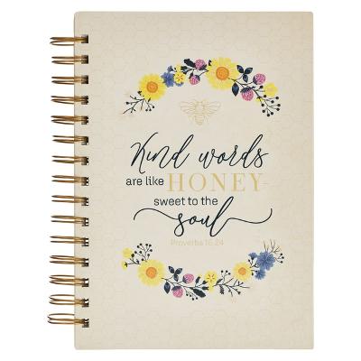 [JLW175] Journal Wirebound Kind Words Prov. 16:24