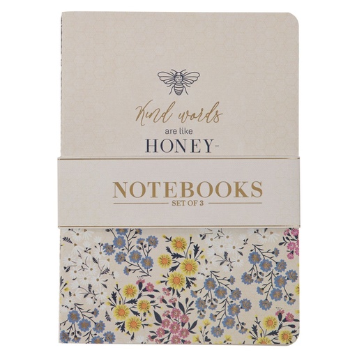 [NBS071] Notebook Set 3 pc Kind Words Prov. 16:24