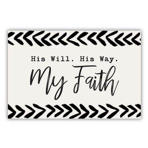 [L1389] PIO His Will His Way My Faith