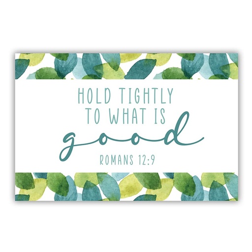 [L1384] PIO Hold Onto What Is Good Green