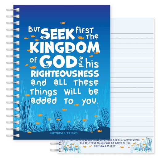 [N176] Notebook Seek First A5 Wirebound
