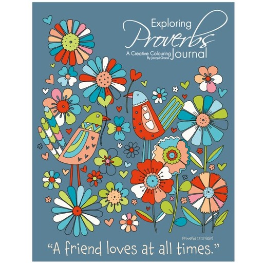 [CJ2] Exploring Proverbs Inspirational Colouring Journal