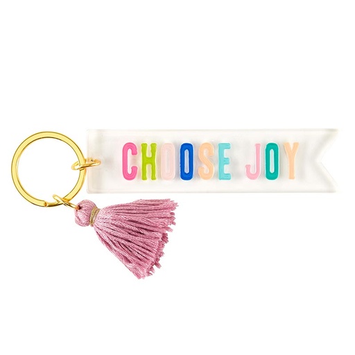 [L0020F] Keytag Choose Joy Acrylic