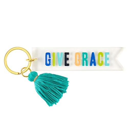 [L0021F] Keytag Give Grace Acrylic