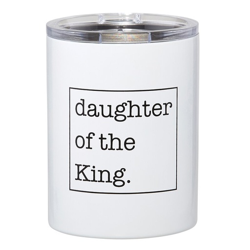 [G2037F] Small Tumbler Daughter of The King White