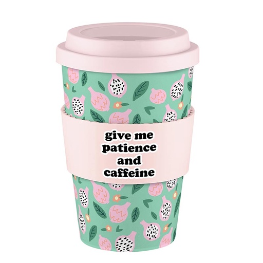 [N1483F] Bamboo Cup Give Me Patience