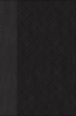 [9780310463382] NIV Thinline Bible Compact Black/Gray I/L