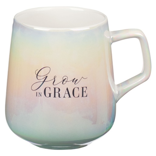 [MUG981] Mug Grow In Grace Iridescent Glaze