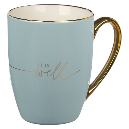 [MUG987] Mug It Is Well Blue