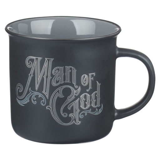 [MUG989] Camp Mug Man of God Black