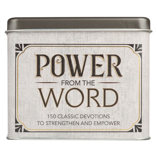[TIN048] Tin Power From The Word Devotional Cards