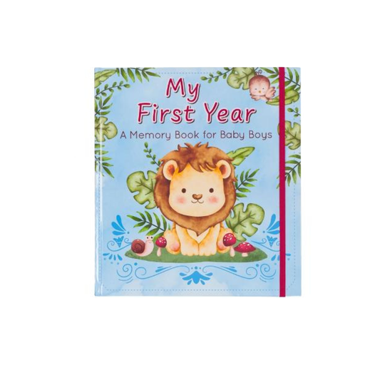 [MBB017] My First Year Memory Book For Baby Boys