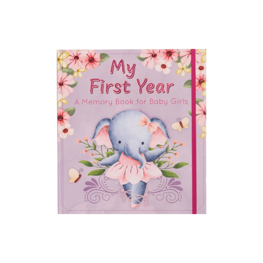 [MBB018] My First Year Memory Book For Baby Girls