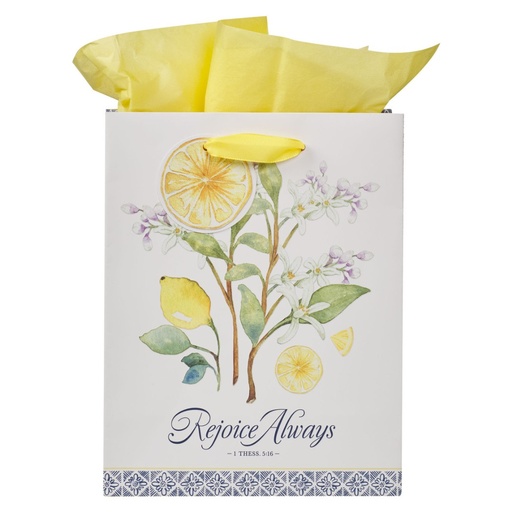 [GBA398] Gift Bag Med Rejoice Always Lemons