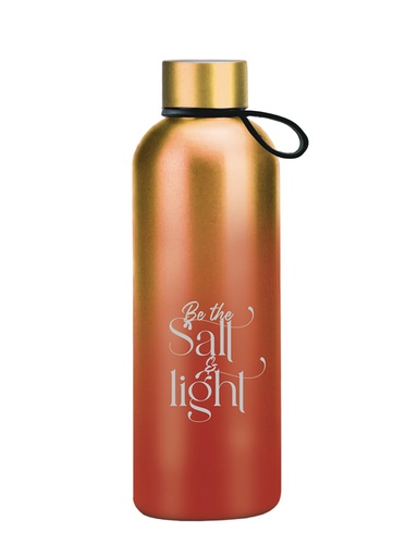 [GEWB5475-OM] Thermos Bottle Salt & Light Orange SS
